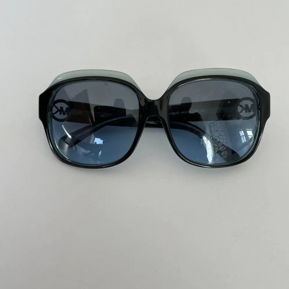 Michael Kors Women's Square Sunglasses Blue - Picture 5 of 7